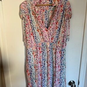 Frilli Exchange Floral Dress | Size XL cottagecore romantic summer